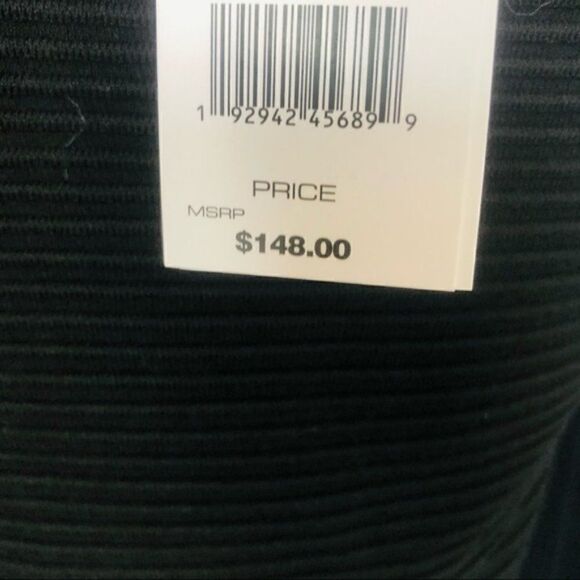 French Connection‎ Odelia Off Shoulder Crop Top, Black, Size Medium, NWT - Picture 11 of 15